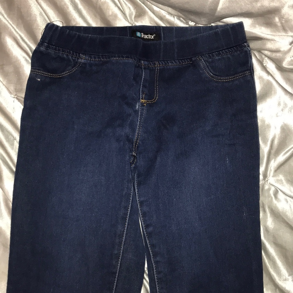 Tractor brand blue jeggings